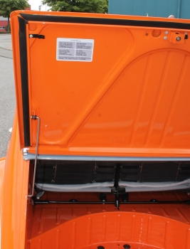 Heckklappenaufsteller (Edelstahl), 2CV